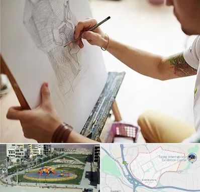 آموزشگاه طراحی سیاه قلم در مرزداران تبریز