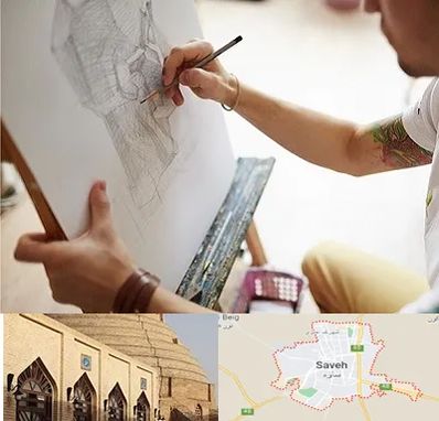 آموزشگاه طراحی سیاه قلم در ساوه