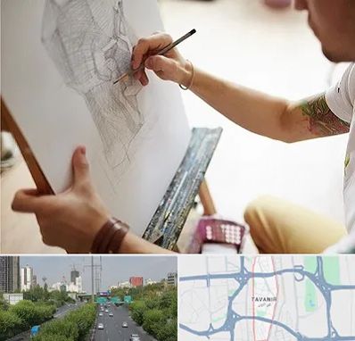 آموزشگاه طراحی سیاه قلم در توانیر