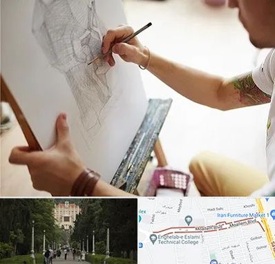 آموزشگاه طراحی سیاه قلم در بلوار معلم رشت