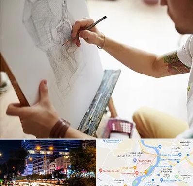 آموزشگاه طراحی سیاه قلم در کیانپارس اهواز