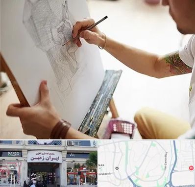 آموزشگاه طراحی سیاه قلم در ایران زمین