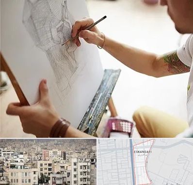 آموزشگاه طراحی سیاه قلم در اسکندری