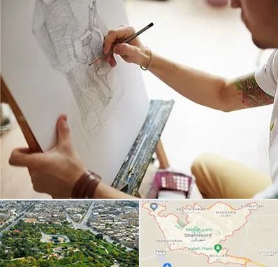 آموزشگاه طراحی سیاه قلم در شهرکرد