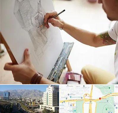 آموزشگاه طراحی سیاه قلم در حقانی