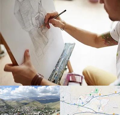 آموزشگاه طراحی سیاه قلم در رودهن