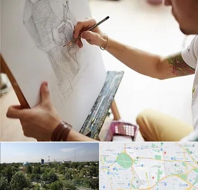 آموزشگاه طراحی سیاه قلم در منطقه 16 تهران