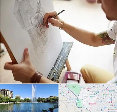 آموزشگاه طراحی سیاه قلم در کوهسنگی مشهد