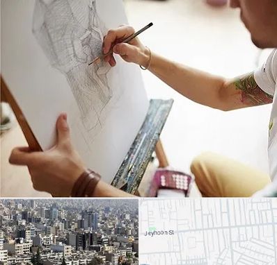 آموزشگاه طراحی سیاه قلم در جیحون