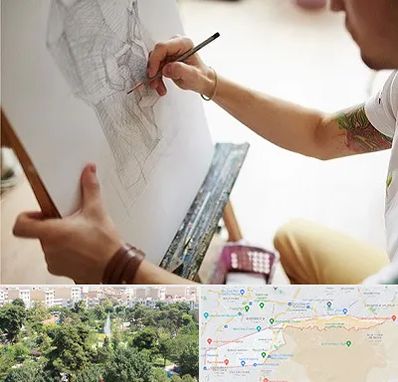 آموزشگاه طراحی سیاه قلم در منطقه 13 تهران