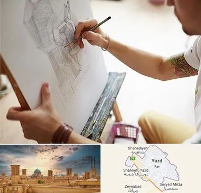 آموزشگاه طراحی سیاه قلم در یزد