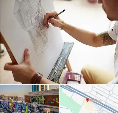 آموزشگاه طراحی سیاه قلم در لاله پارک تبریز