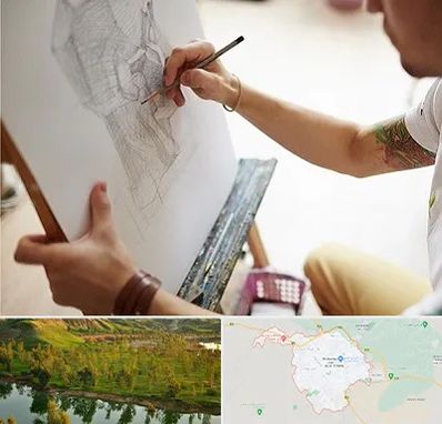 آموزشگاه طراحی سیاه قلم در بهبهان