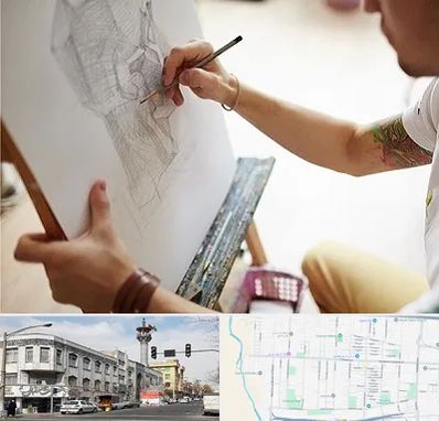 آموزشگاه طراحی سیاه قلم در 17شهریور