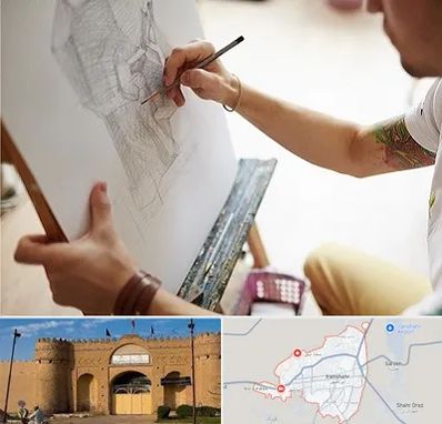 آموزشگاه طراحی سیاه قلم در ایرانشهر