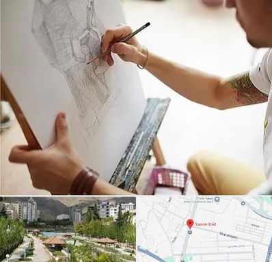 آموزشگاه طراحی سیاه قلم در بلوار تعاون