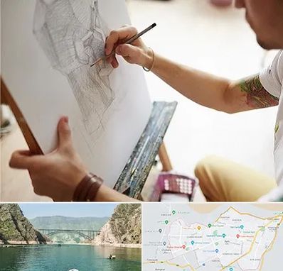 آموزشگاه طراحی سیاه قلم در ایلام