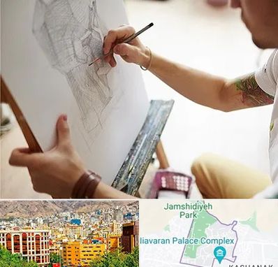 آموزشگاه طراحی سیاه قلم در نیاوران 