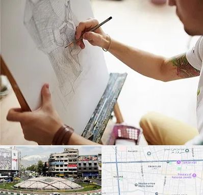 آموزشگاه طراحی سیاه قلم در مرکز تهران