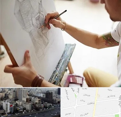 آموزشگاه طراحی سیاه قلم در زرتشت