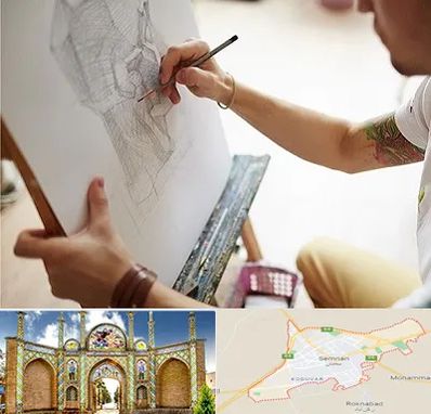 آموزشگاه طراحی سیاه قلم در سمنان