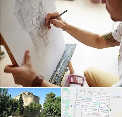 آموزشگاه طراحی سیاه قلم در مرداویج اصفهان