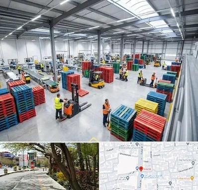 پالت پلاستیکی در خیابان توحید اصفهان 