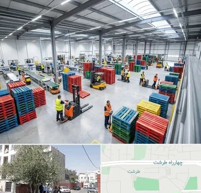 پالت پلاستیکی در طرشت