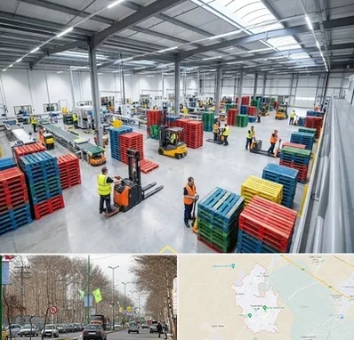 پالت پلاستیکی در نظرآباد کرج 