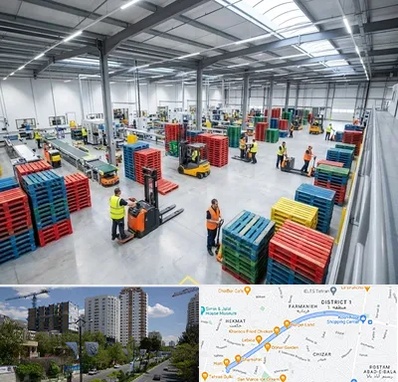 پالت پلاستیکی در اندرزگو 