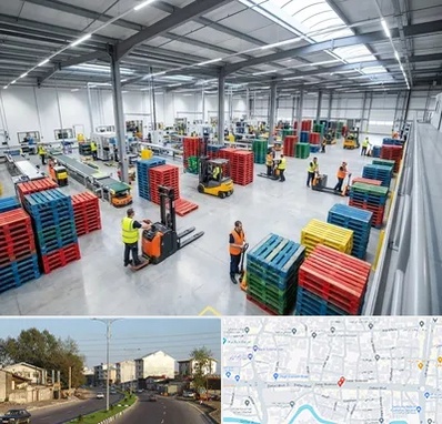 پالت پلاستیکی در ضیابری رشت