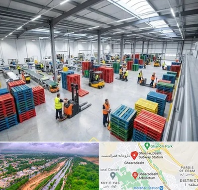 پالت پلاستیکی در قصرالدشت شیراز 