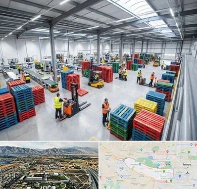 پالت پلاستیکی در منطقه 21 تهران
