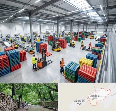 پالت پلاستیکی در شاندیز مشهد