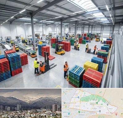 پالت پلاستیکی در منطقه 4 تهران 
