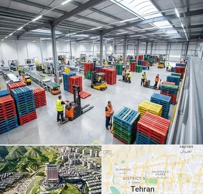 پالت پلاستیکی در شمال تهران 