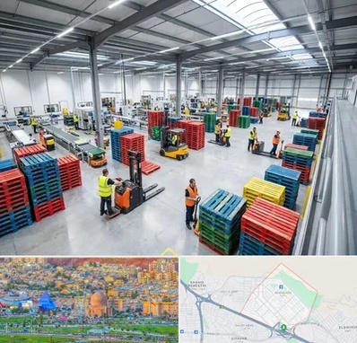 پالت پلاستیکی در رشدیه تبریز 