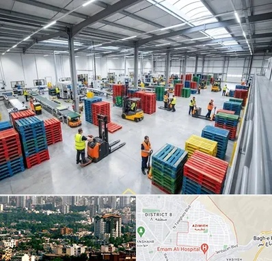 پالت پلاستیکی در عظیمیه کرج