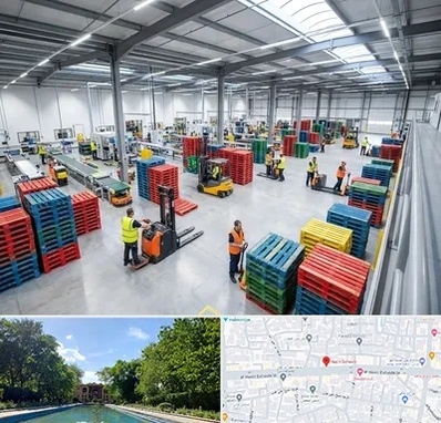 پالت پلاستیکی در هشت بهشت اصفهان 