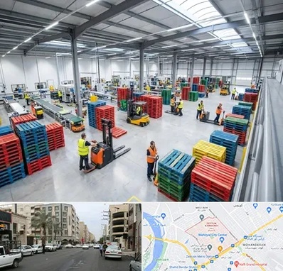 پالت پلاستیکی در زیتون کارمندی اهواز 