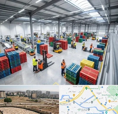 پالت پلاستیکی در کوی وحدت شیراز 