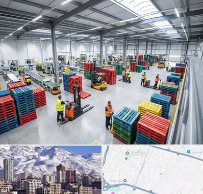 پالت پلاستیکی در ازگل