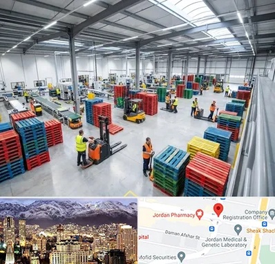 پالت پلاستیکی در جردن 