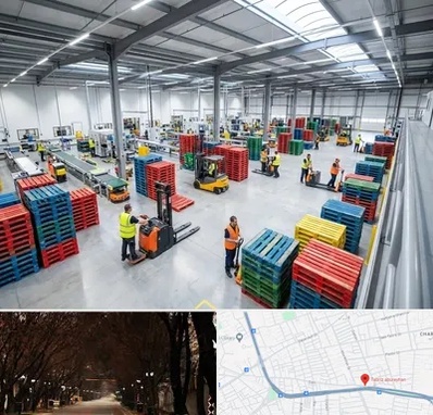 پالت پلاستیکی در ابوریحان تبریز 