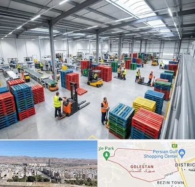 پالت پلاستیکی در شهرک گلستان شیراز 