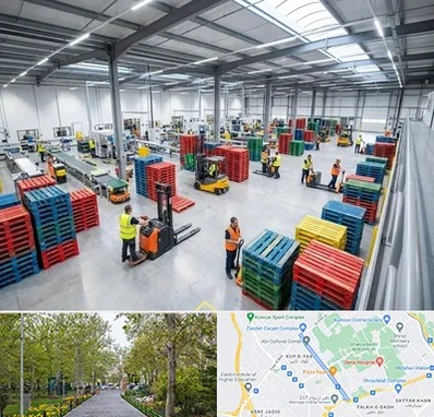 پالت پلاستیکی در قدوسی غربی شیراز 