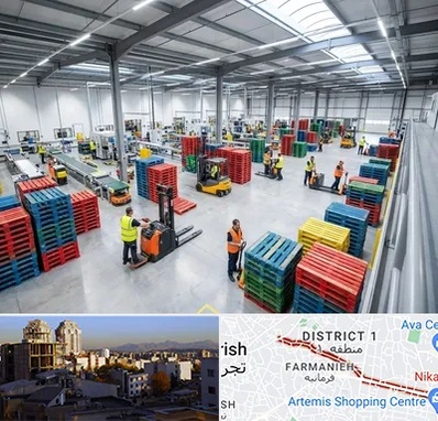 پالت پلاستیکی در فرمانیه 