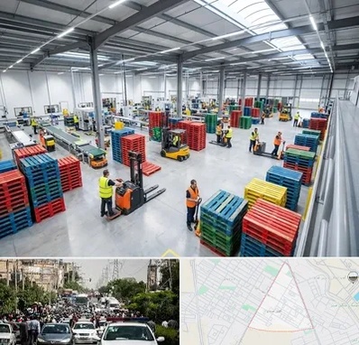 پالت پلاستیکی در سیدی مشهد