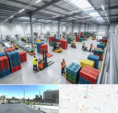 پالت پلاستیکی در بلوار کلاهدوز مشهد