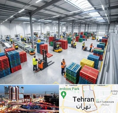 پالت پلاستیکی در صادقیه 